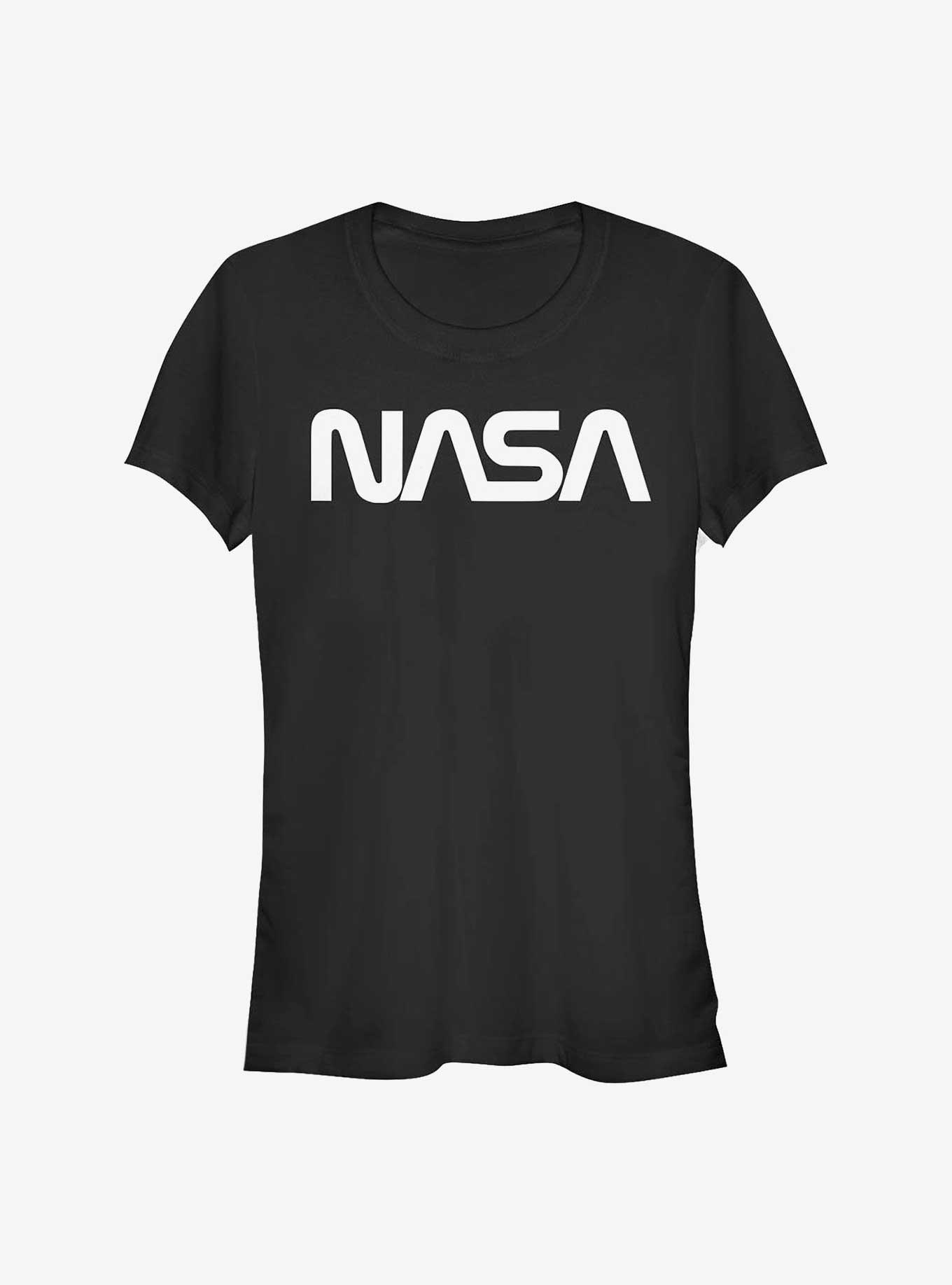 NASA Worm Logo Girls T-Shirt | Trending Graphic Tee For Fans