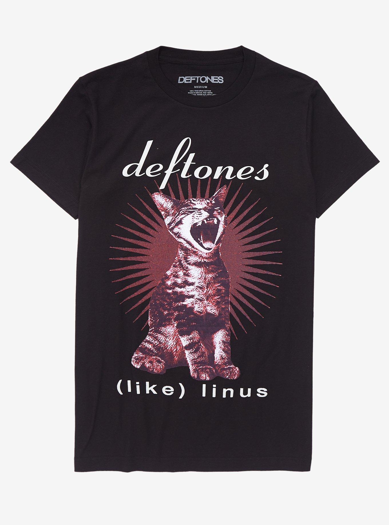 Deftones Like Linus Album Cover Boyfriend Fit Girls T-Shirt | Trending Graphic Tee For Fans