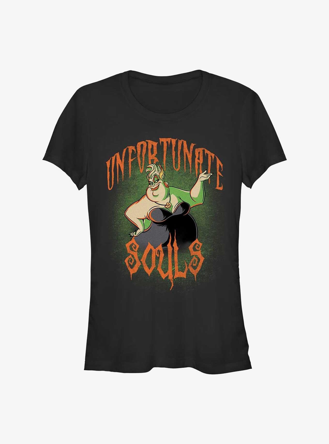Disney The Little Mermaid Ursula Unfortunate Souls Girls T-Shirt | Trending Graphic Tee For Fans