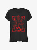 Disney Snow White And The Seven Dwarfs Evil Queen's Apple Orchard Girls T-Shirt | Trending Graphic Tee For Fans
