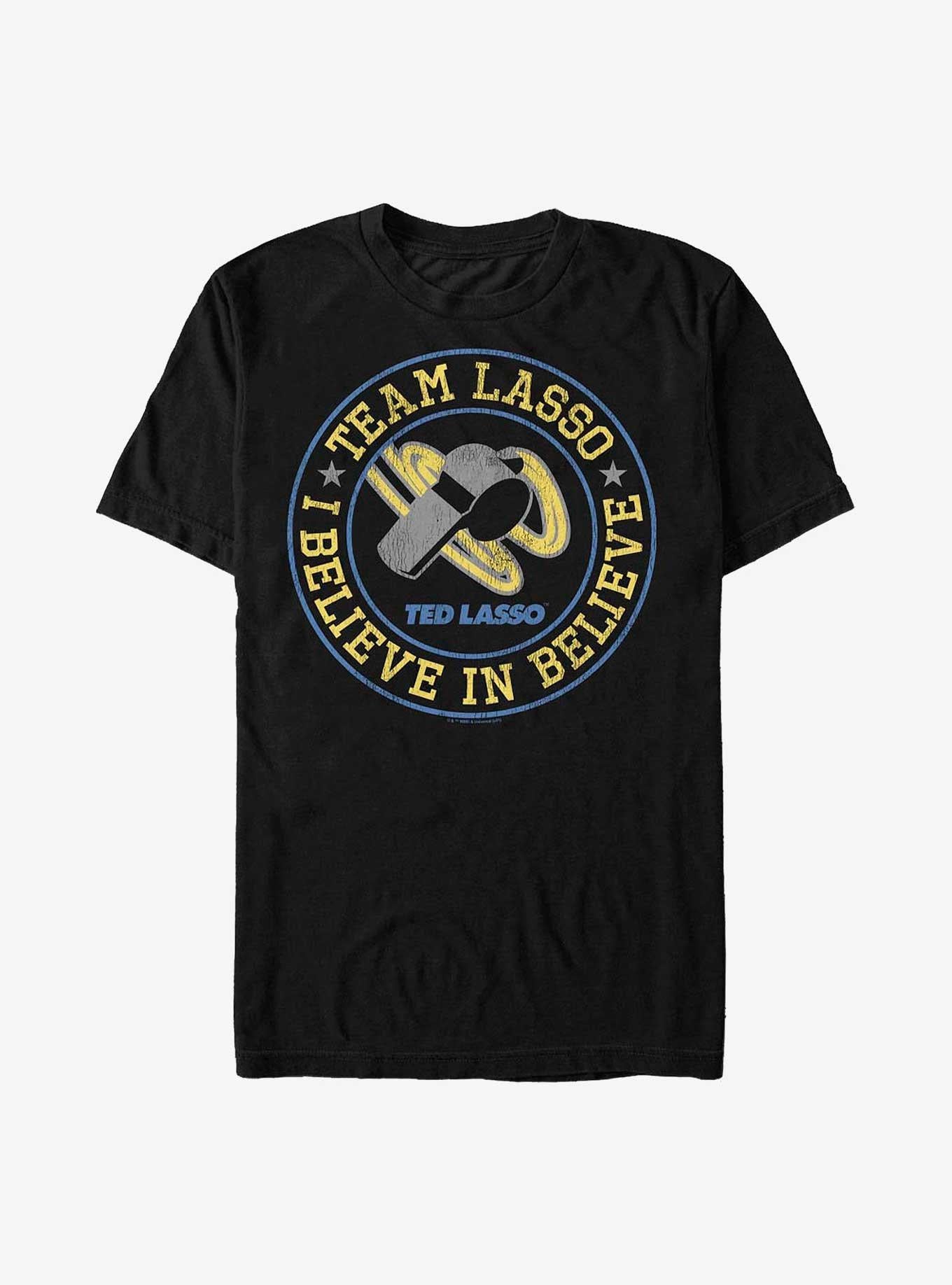 Ted Lasso Believe Whistle T-Shirt | Trending Graphic Tee For Fans