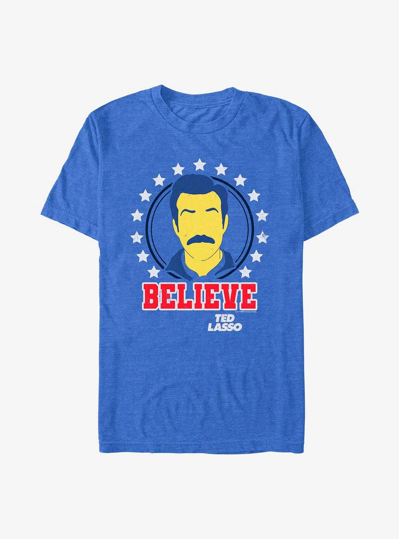 Ted Lasso Believe Stars T-Shirt | Trending Graphic Tee For Fans