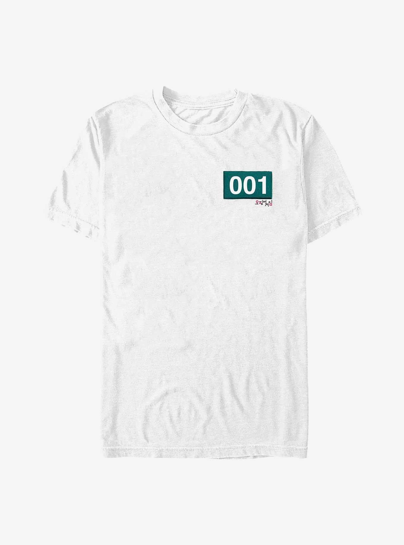Squid Game Patch 001 T-Shirt | Trending Graphic Tee For Fans