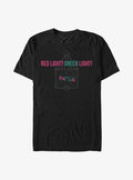 Squid Game Red Lights Green T-Shirt | Trending Graphic Tee For Fans
