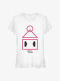 Squid Game Squid Icon Girls T-Shirt | Trending Graphic Tee For Fans