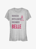 Disney Beauty And The Beast Belle List Girls T-Shirt | Trending Graphic Tee For Fans