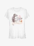 Disney Beauty And The Beast Courage Is For Everybody Girls T-Shirt | Trending Graphic Tee For Fans