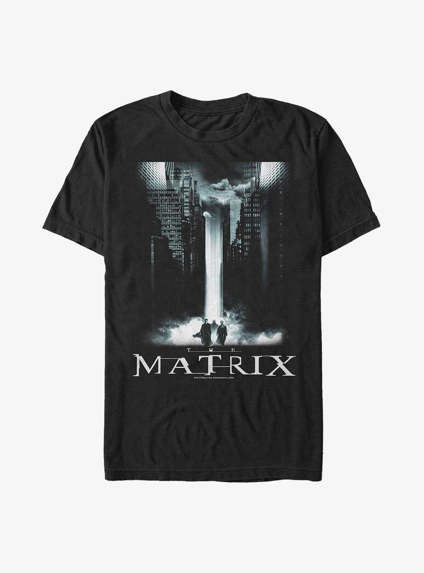 The Matrix Cityscape Poster T-Shirt | Trending Graphic Tee For Fans