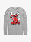 Disney Lilo & Stitch Badness Level Long-Sleeve T-Shirt | Trending Graphic Tee For Fans