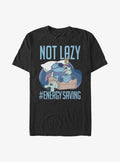 Disney Lilo & Stitch Not Lazy Energy Saving T-Shirt | Trending Graphic Tee For Fans