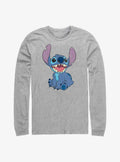 Disney Lilo & Stitch Happy Stitch Long-Sleeve T-Shirt | Trending Graphic Tee For Fans