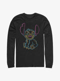 Disney Lilo & Stitch Neon Stitch Long-Sleeve T-Shirt | Trending Graphic Tee For Fans