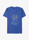 Disney Lilo & Stitch Neon Stitch T-Shirt | Trending Graphic Tee For Fans