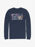 Disney Lilo & Stitch Before Coffee After Coffee Long-Sleeve T-Shirt | Trending Graphic Tee For Fans