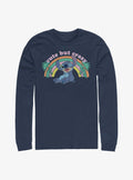 Disney Lilo & Stitch Cute But Crazy Long-Sleeve T-Shirt | Trending Graphic Tee For Fans