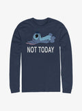 Disney Lilo & Stitch Not Today Long-Sleeve T-Shirt | Trending Graphic Tee For Fans