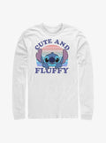Disney Lilo & Stitch Cute And Fluffy Long-Sleeve T-Shirt | Trending Graphic Tee For Fans