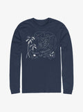 Disney Lilo & Stitch Hawaiian Rollercoaster Ride Long-Sleeve T-Shirt | Trending Graphic Tee For Fans