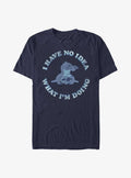 Disney Lilo & Stitch No Idea T-Shirt | Trending Graphic Tee For Fans