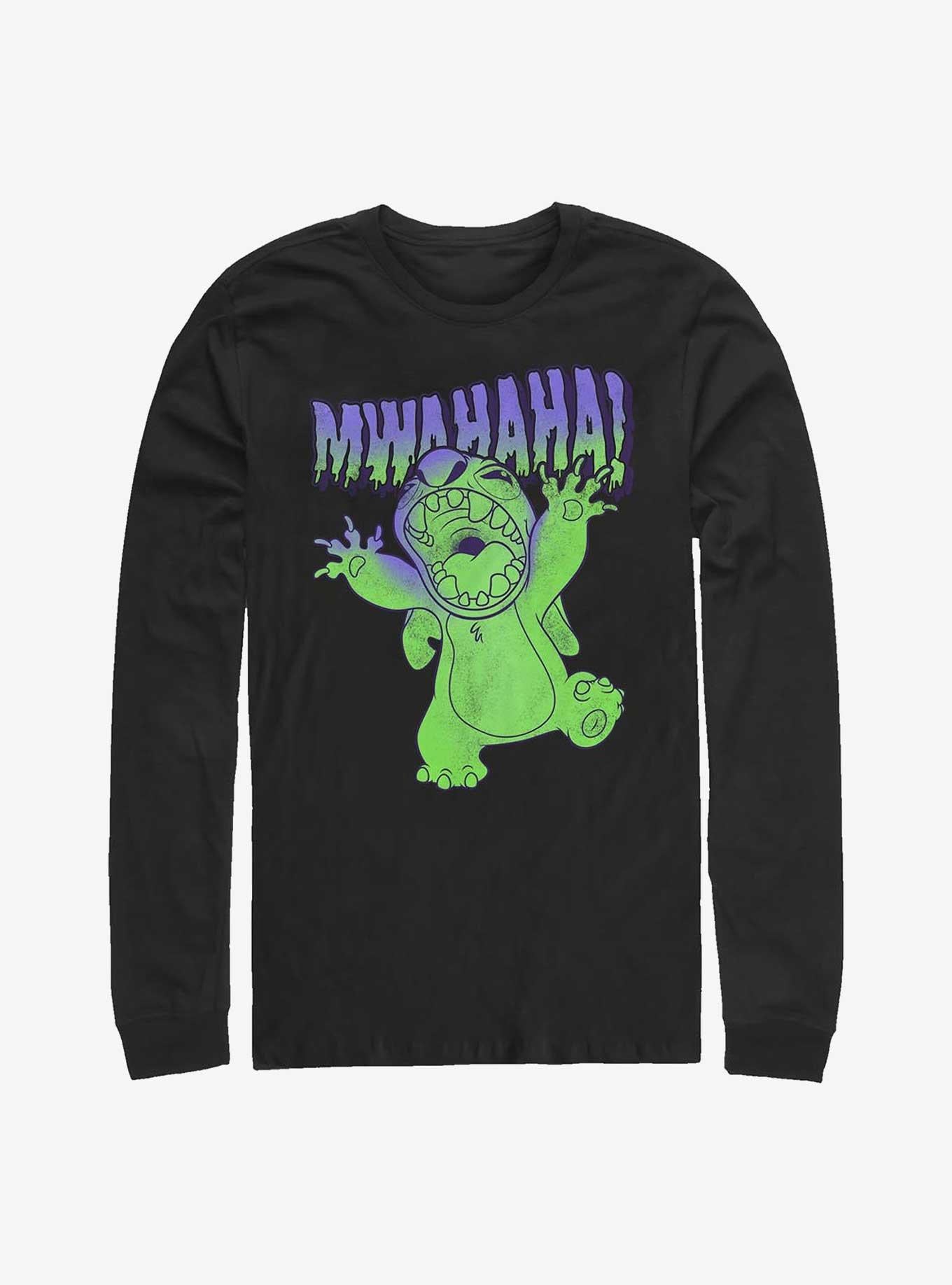 Disney Lilo & Stitch Mwahaha Long-Sleeve T-Shirt | Trending Graphic Tee For Fans