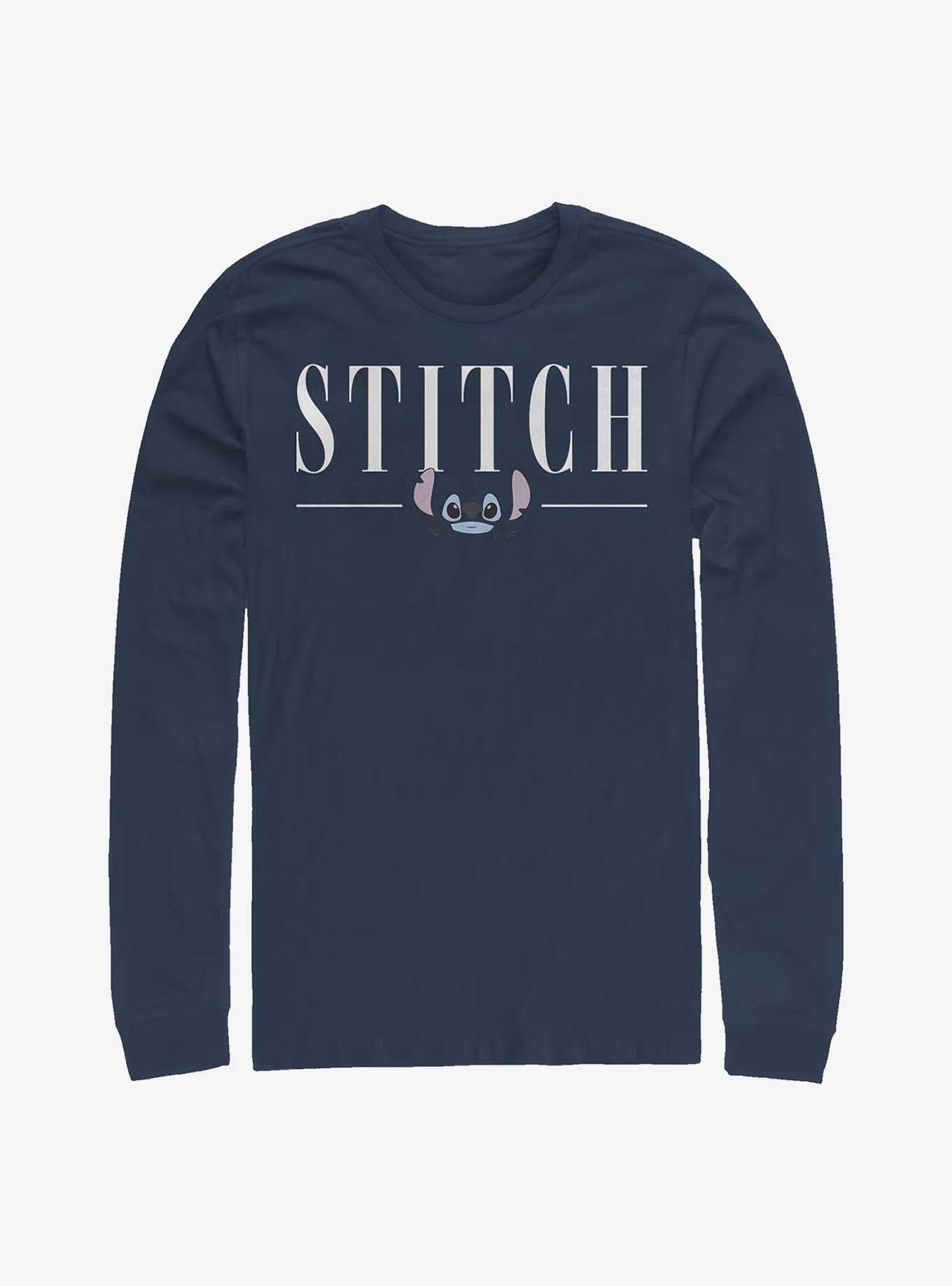 Disney Lilo & Stitch Title Long-Sleeve T-Shirt | Trending Graphic Tee For Fans