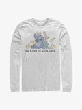 Disney Lilo & Stitch Be Kind To All Kinds Long-Sleeve T-Shirt | Trending Graphic Tee For Fans