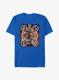 Disney Kingdom Hearts Group Circle Kingdome T-Shirt | Trending Graphic Tee For Fans