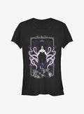 Disney The Little Mermaid Tough Witch Tarot Girls T-Shirt | Trending Graphic Tee For Fans