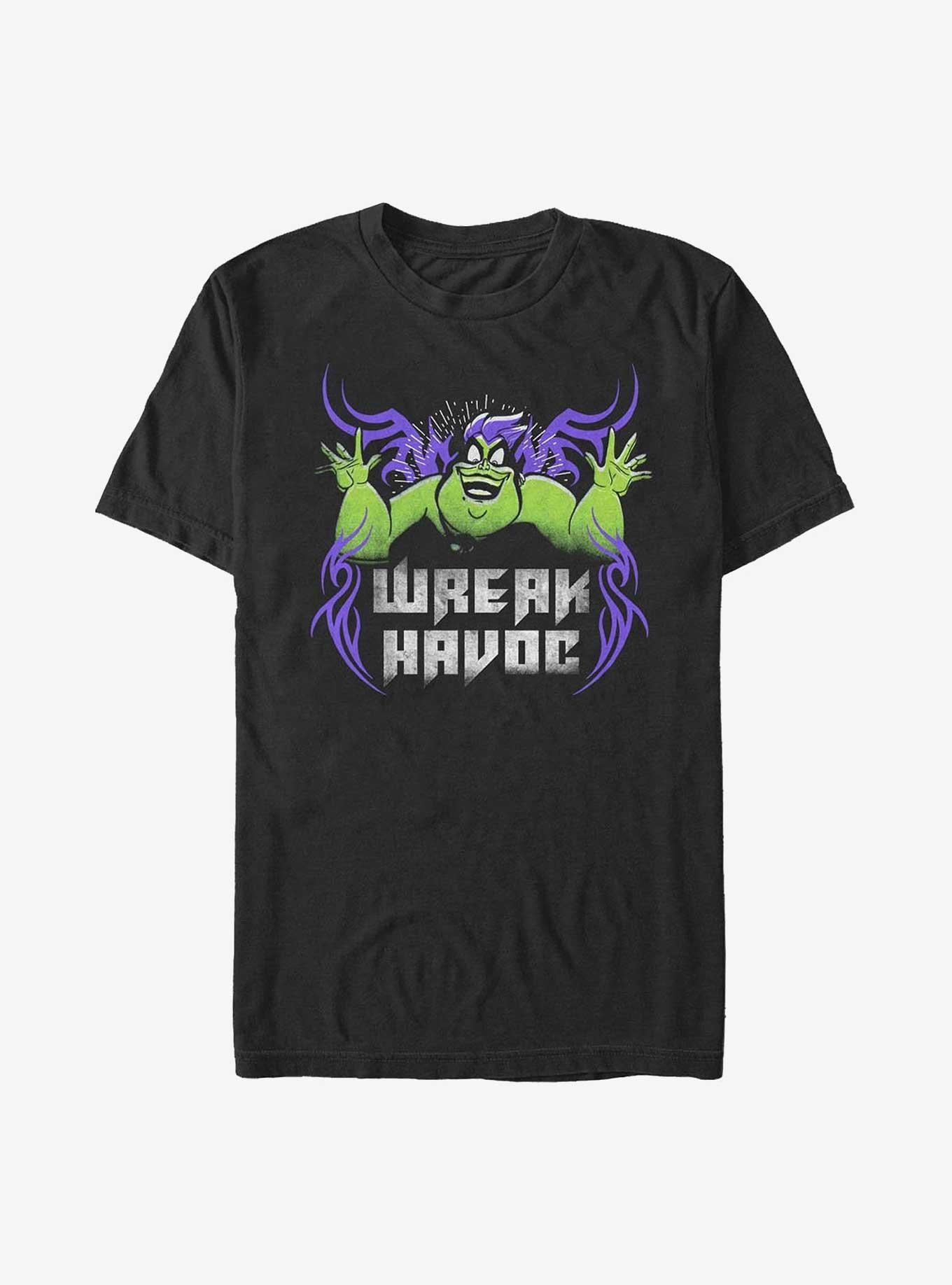 Disney The Little Mermaid Ursula Wreak Havoc T-Shirt | Trending Graphic Tee For Fans