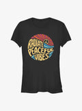 Peaceful Vibes Girls T-Shirt | Trending Graphic Tee For Fans