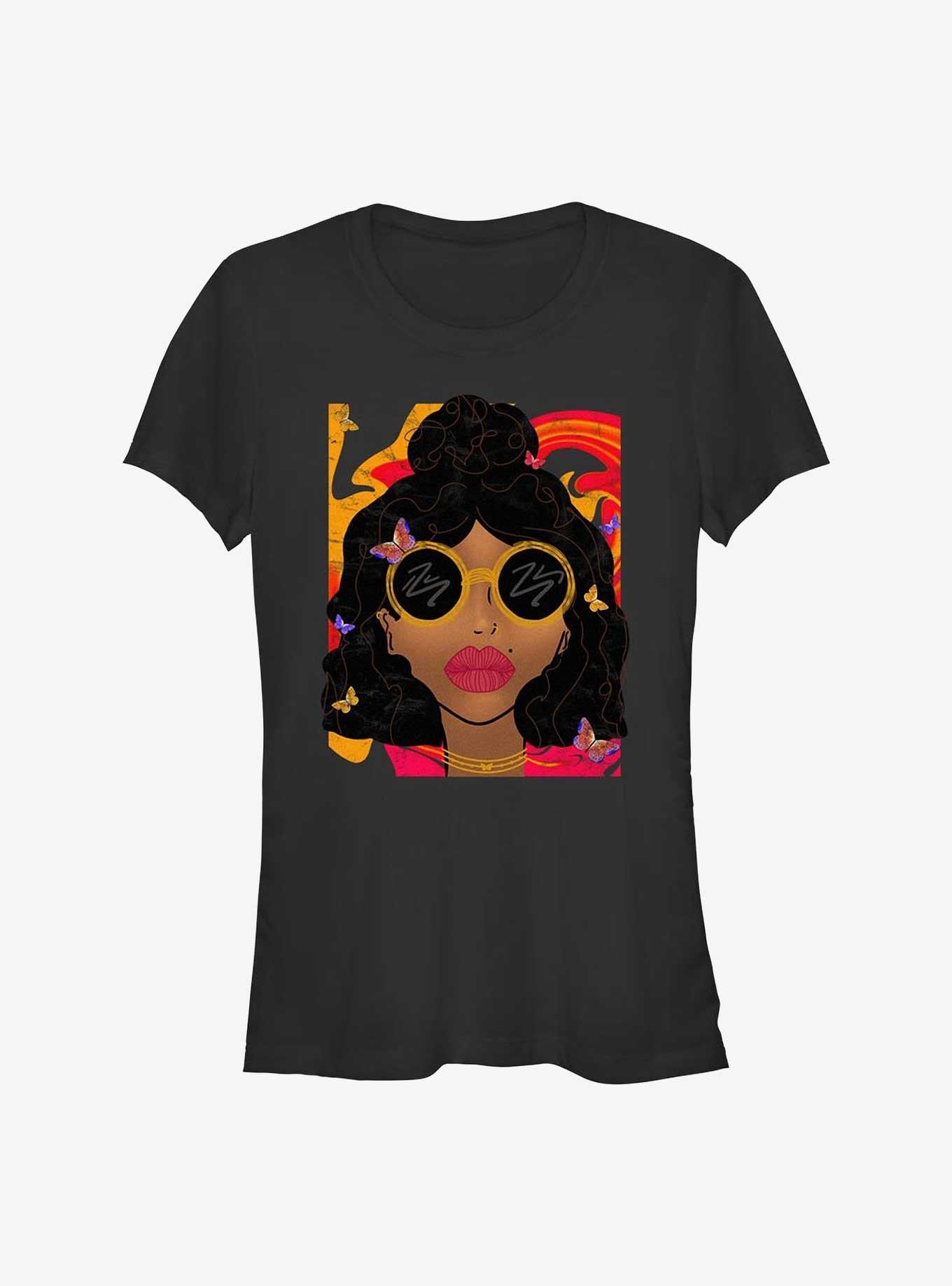 Colorful Portrait Girls T-Shirt | Trending Graphic Tee For Fans