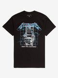 Metallica Ride The Lightning Puff Print T-Shirt | Trending Graphic Tee For Fans