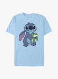 Extra Soft Disney Lilo & Stitch Stitch Froggie T-Shirt | Trending Graphic Tee For Fans