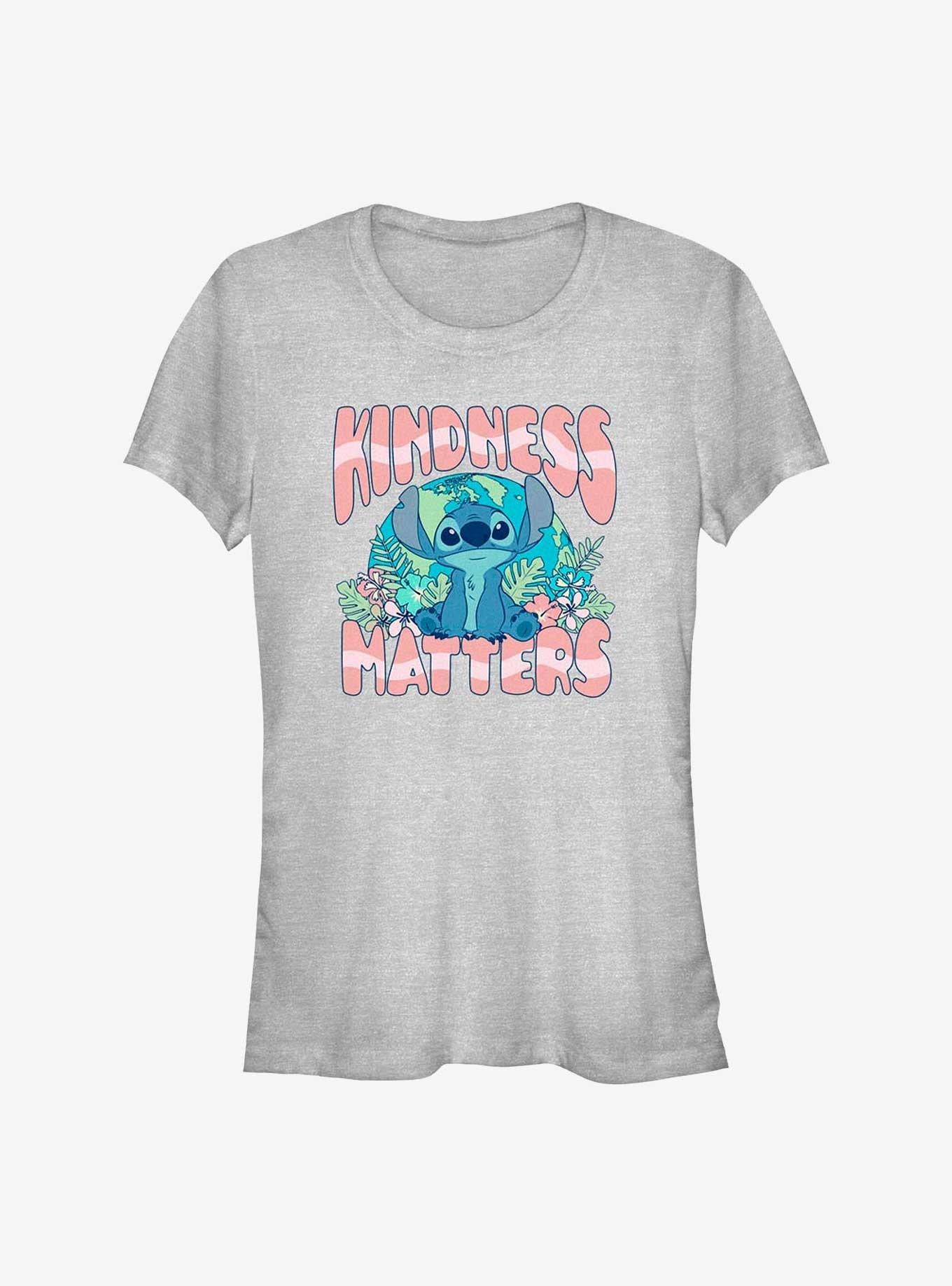 Disney Lilo & Stich Stitch Kindness Girls T-Shirt | Trending Graphic Tee For Fans