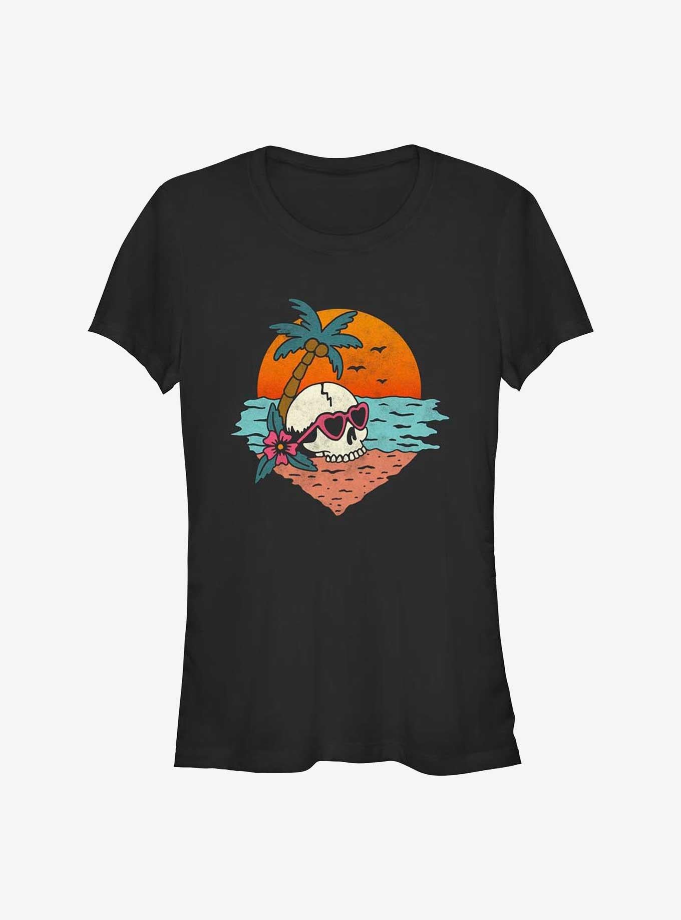 Tropic Skull Girls T-Shirt | Trending Graphic Tee For Fans