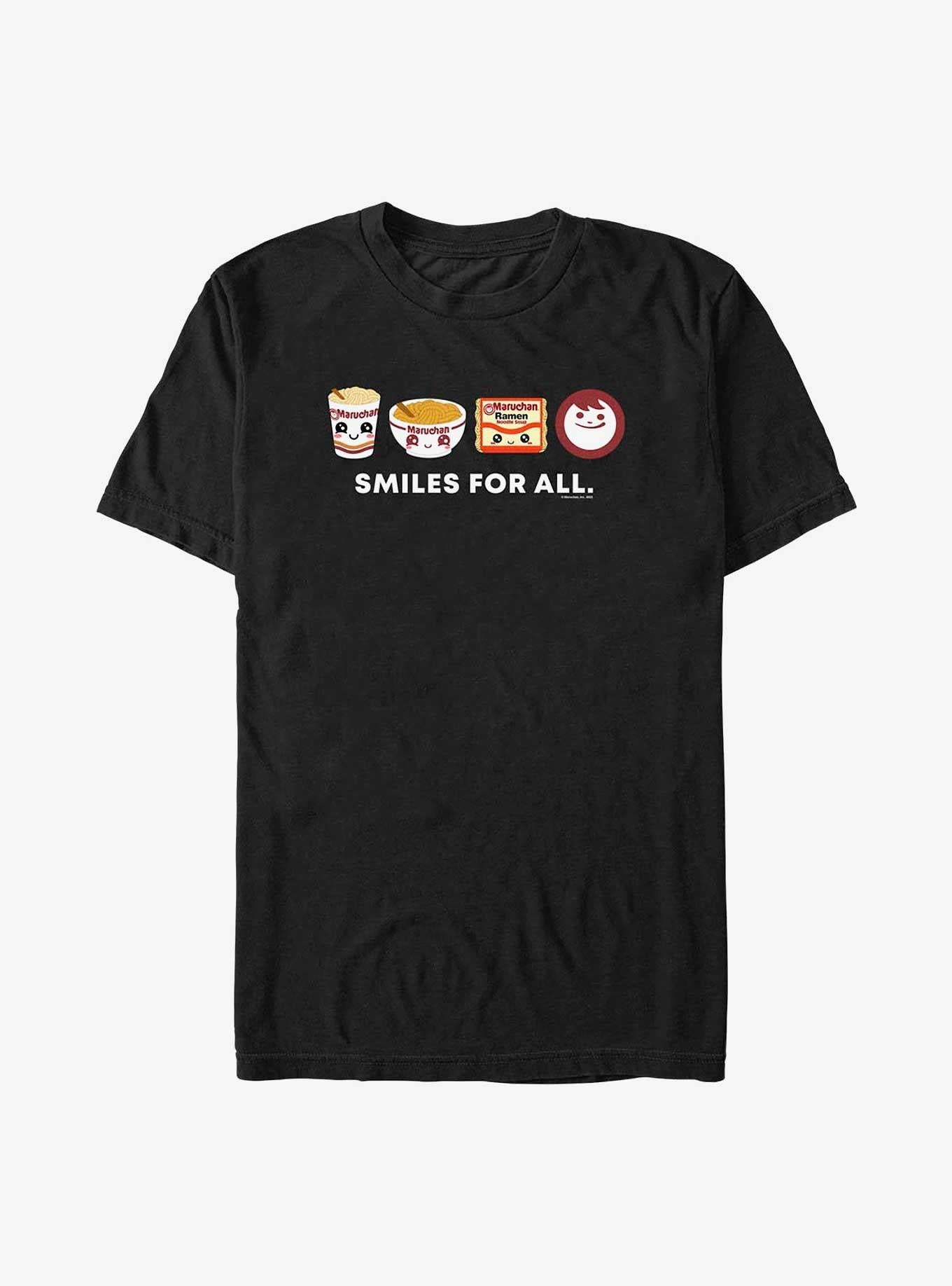 Maruchan Kawaii Icon Lineup T-Shirt | Trending Graphic Tee For Fans