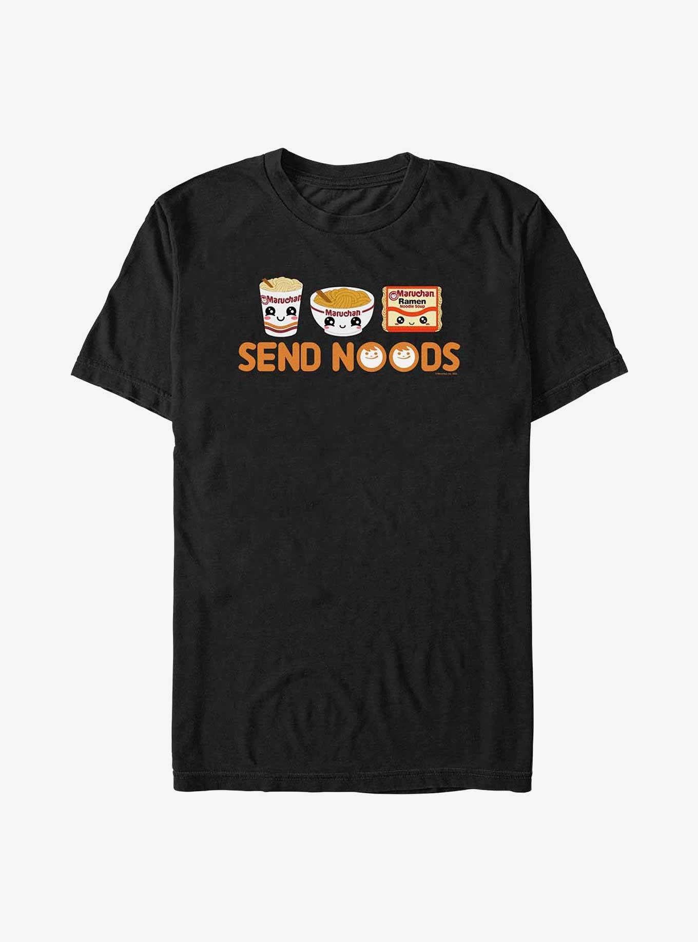 Maruchan Kawaii Send Noods T-Shirt | Trending Graphic Tee For Fans
