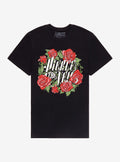 Pierce The Veil Roses Boyfriend Fit Girls T-Shirt | Trending Graphic Tee For Fans