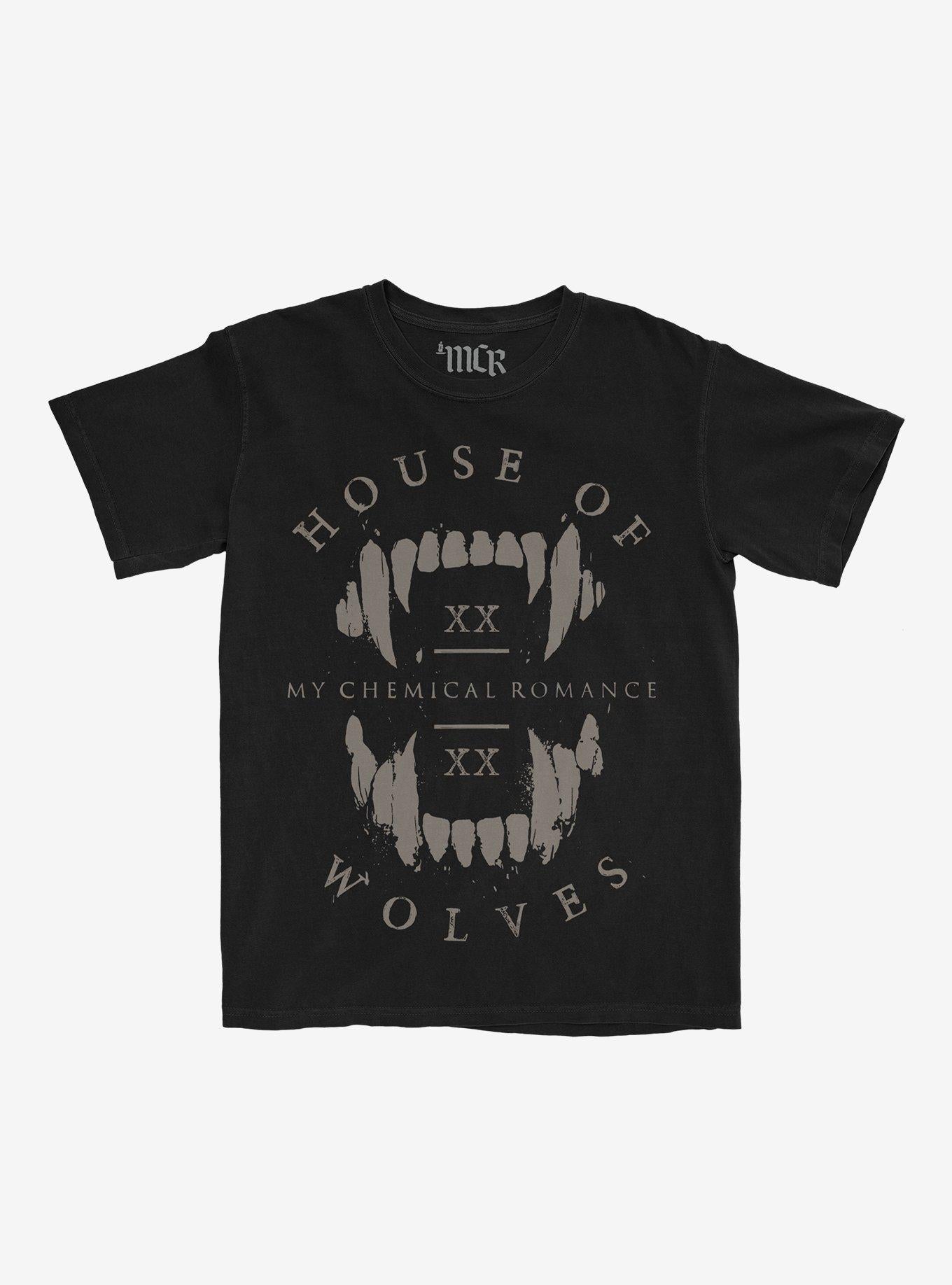 My Chemical Romance House Of Wolves Boyfriend Fit Girls T-Shirt | Trending Graphic Tee For Fans
