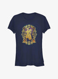 Disney Aladdin Duo Frame Girls T-Shirt | Trending Graphic Tee For Fans