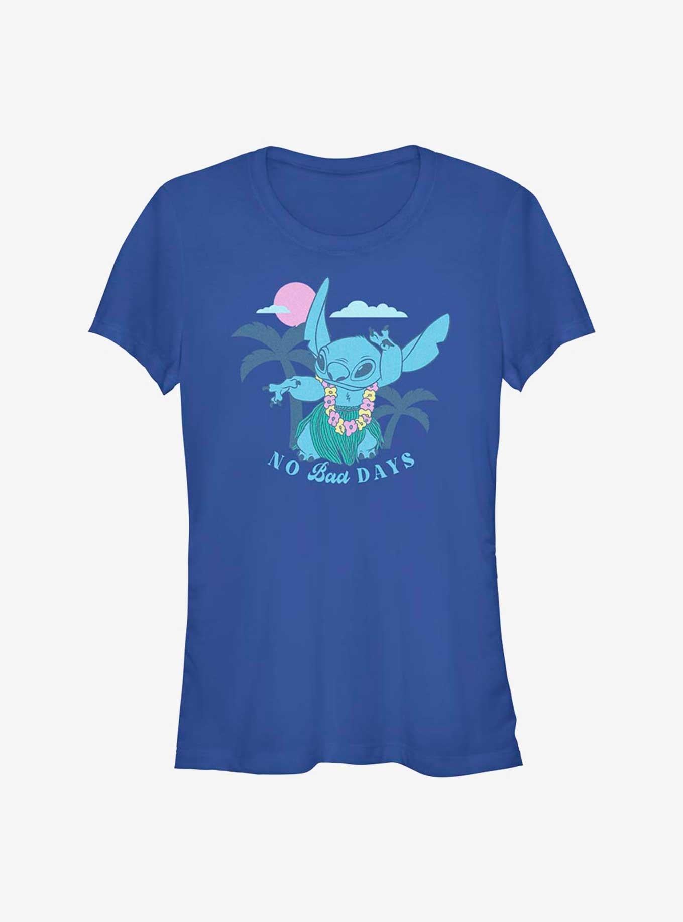 Disney Lilo & Stitch No Bad Days Girls T-Shirt | Trending Graphic Tee For Fans