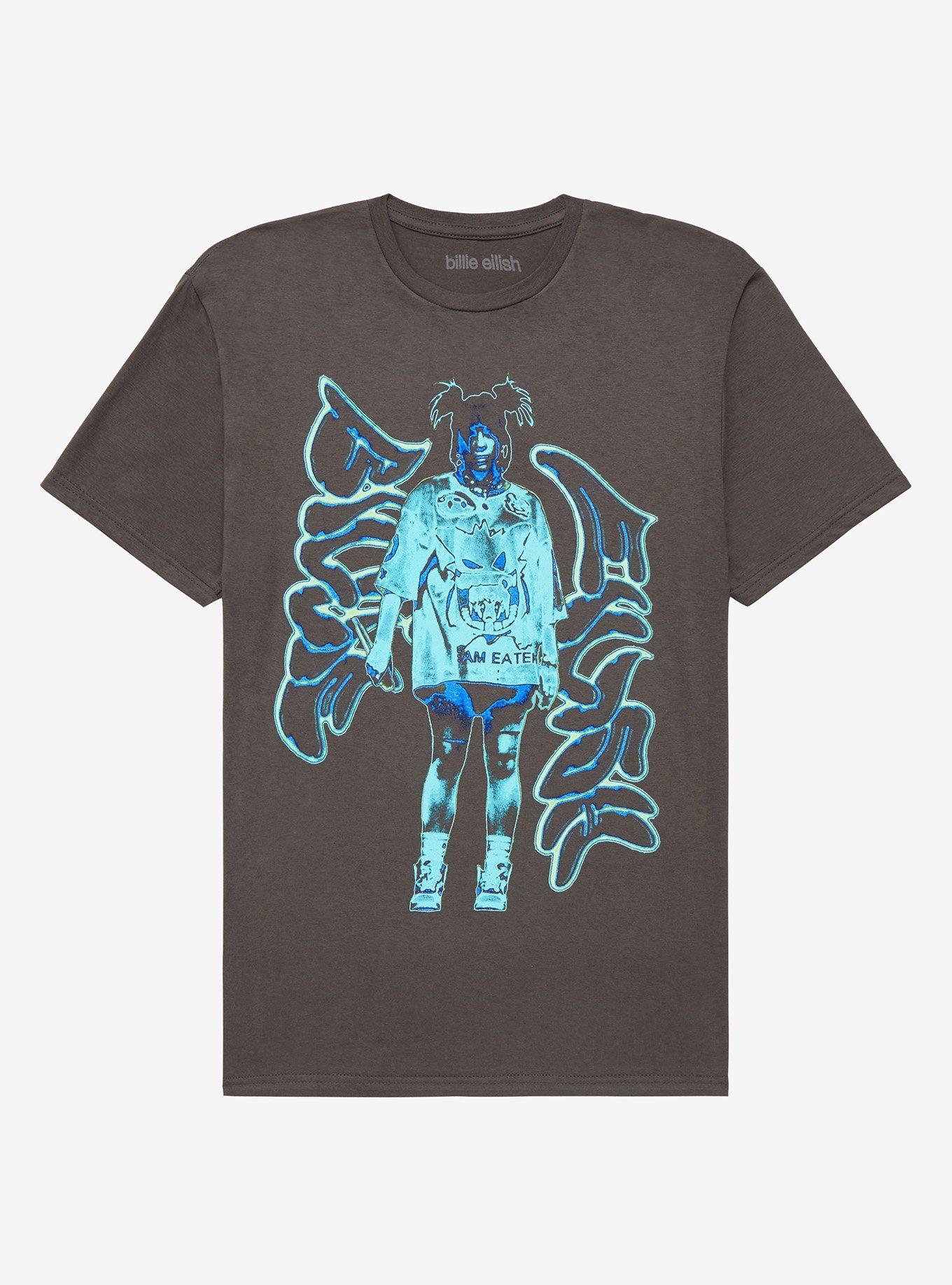 Billie Eilish Trippy Portrait T-Shirt | Trending Graphic Tee For Fans