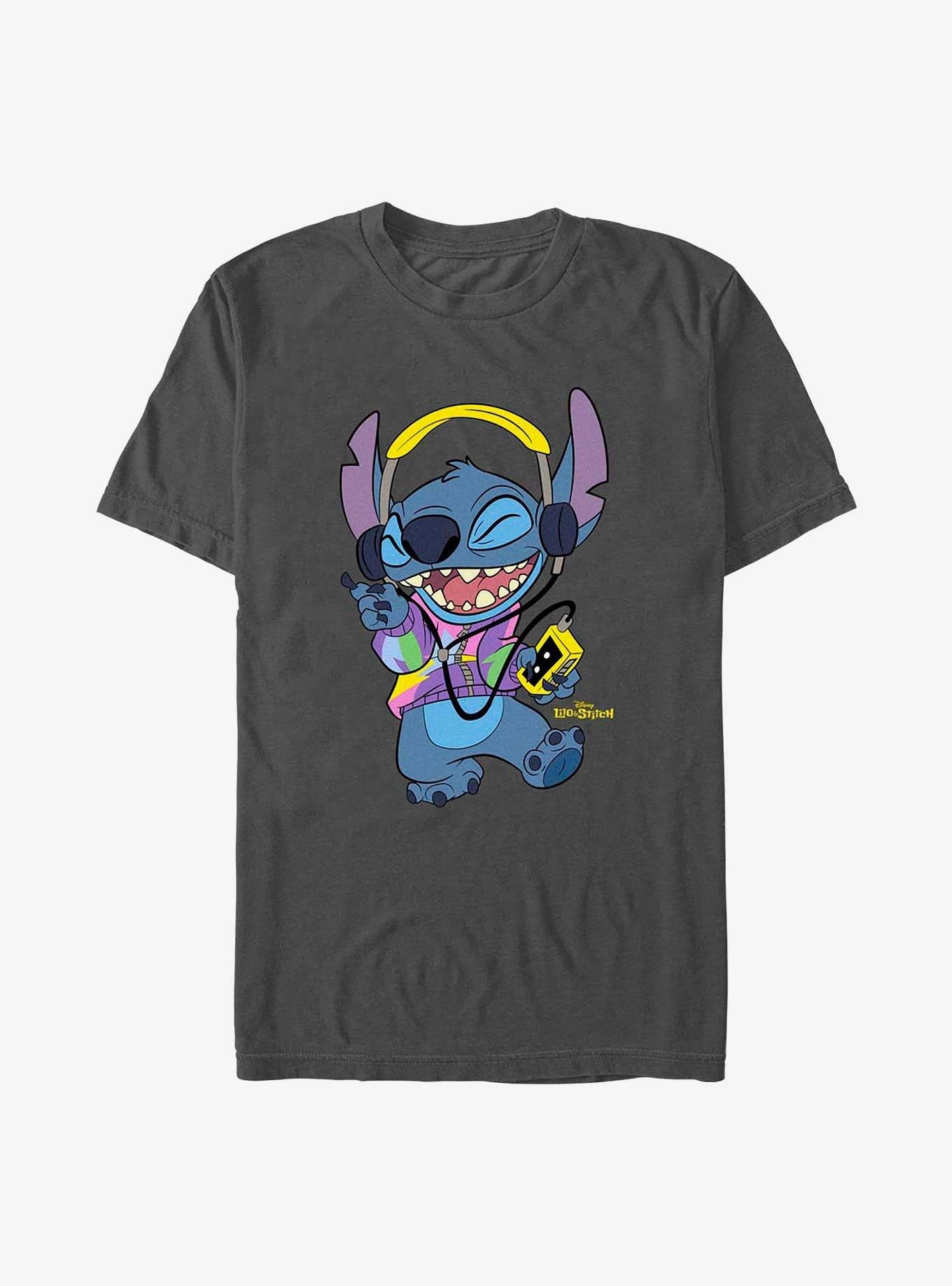 Disney Lilo & Stitch Rockin' Stitch T-Shirt | Trending Graphic Tee For Fans