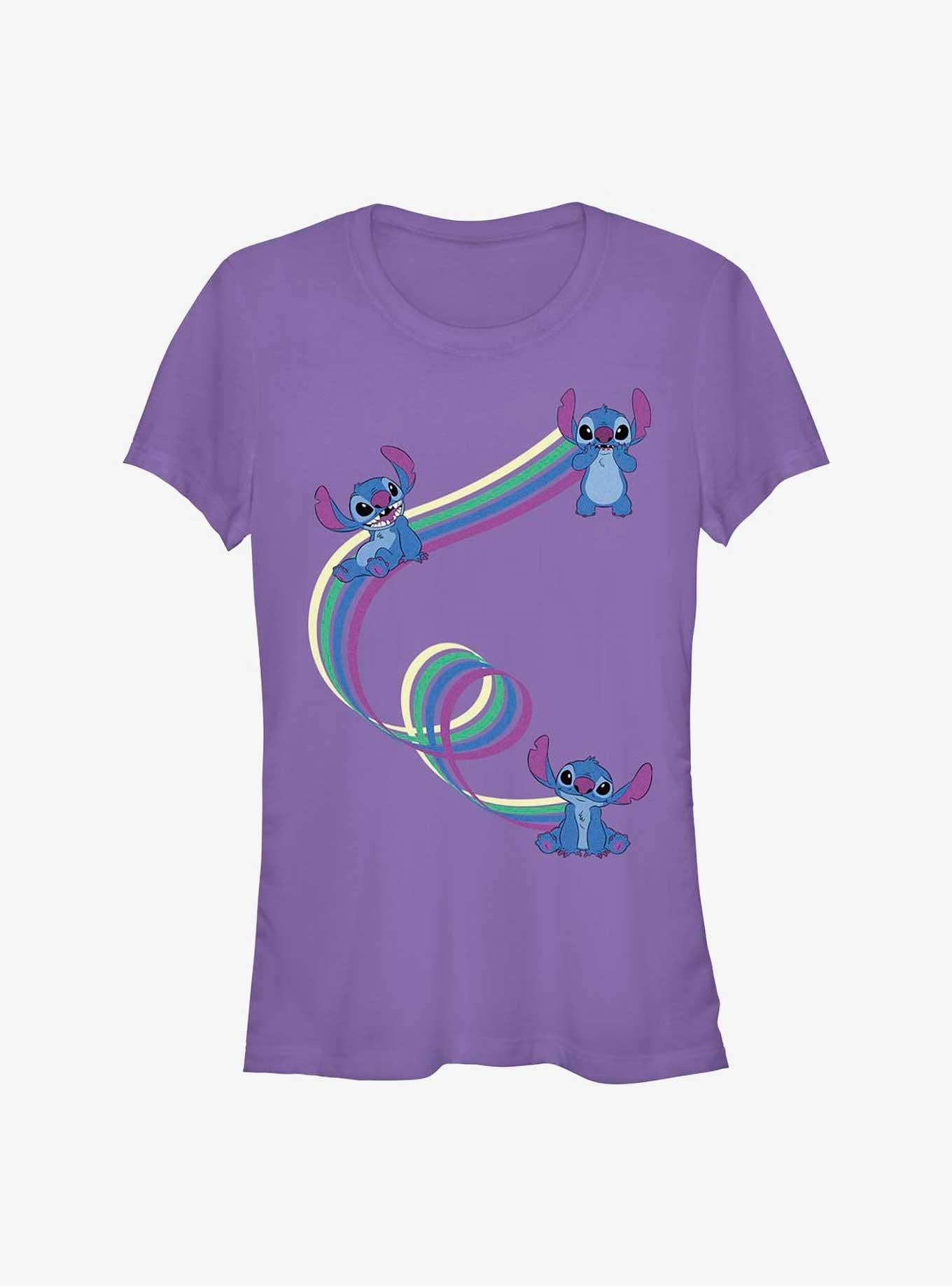 Disney Lilo & Stitch Ribbon Stitches Girls T-Shirt | Trending Graphic Tee For Fans
