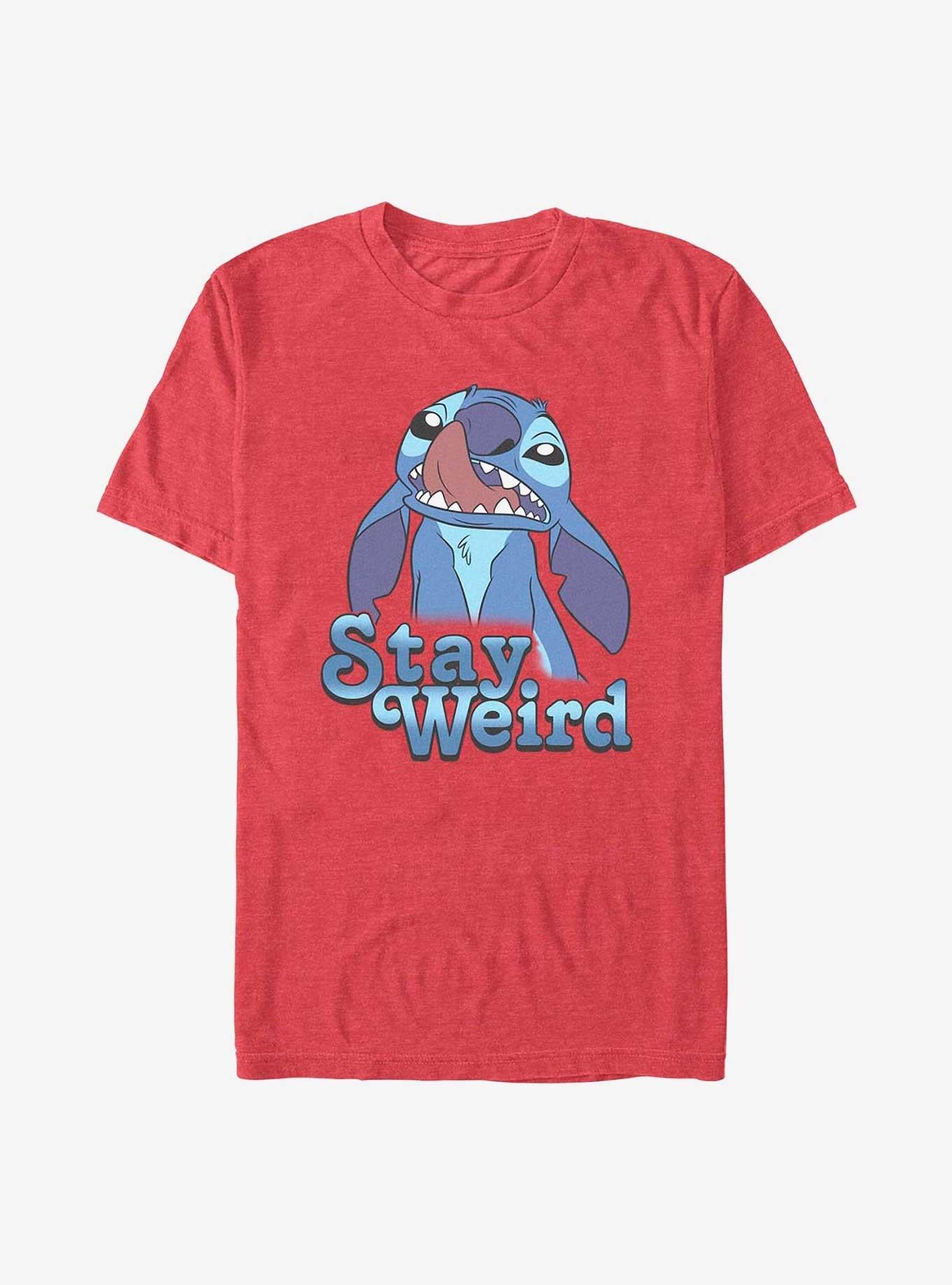Disney Lilo & Stitch Stay Weird T-Shirt | Trending Graphic Tee For Fans