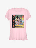 Disney Lilo & Stitch Ohana Means Family Beach Girls T-Shirt | Trending Graphic Tee For Fans