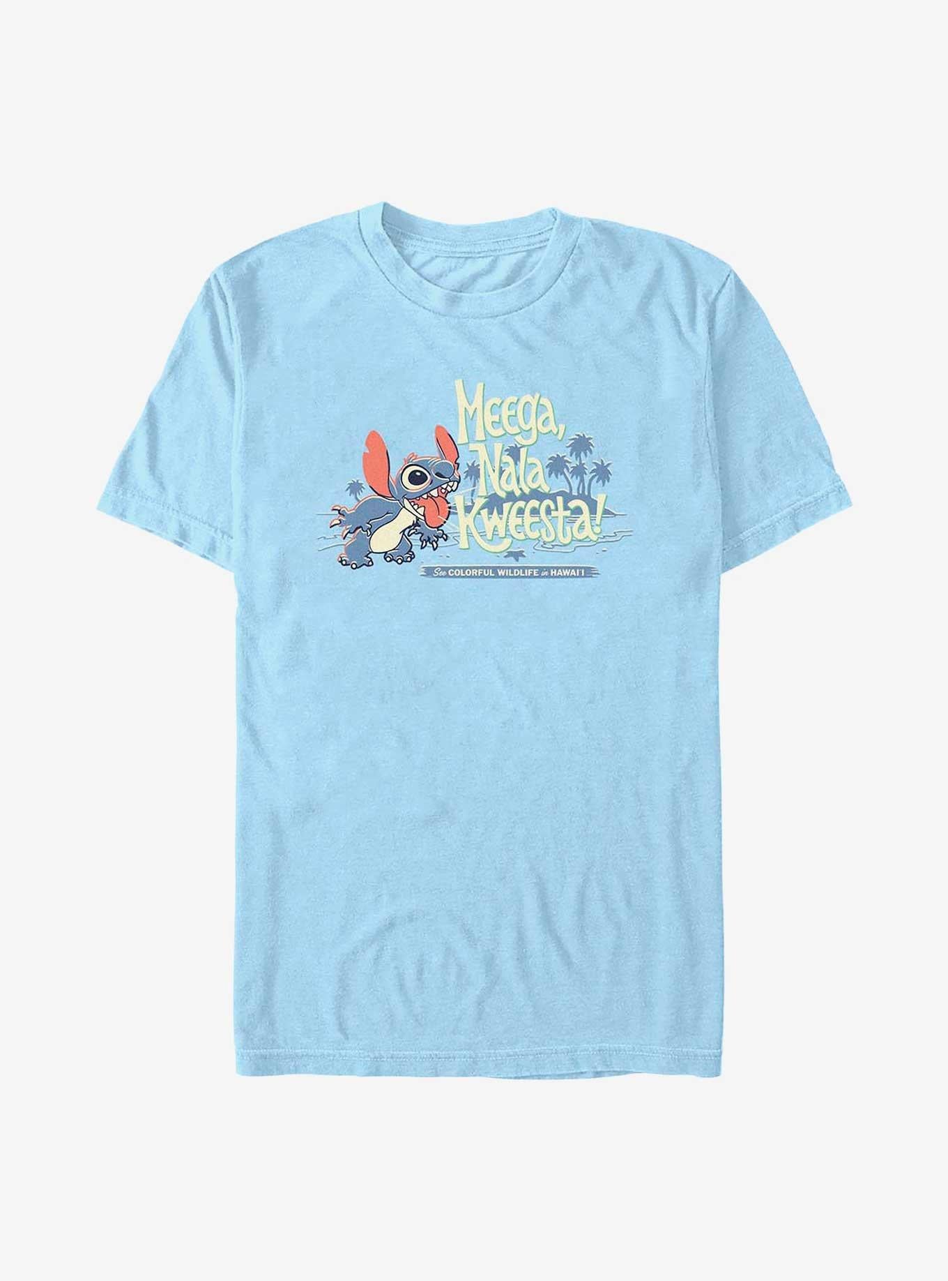 Disney Lilo & Stitch Meega Nala Kweesta T-Shirt | Trending Graphic Tee For Fans