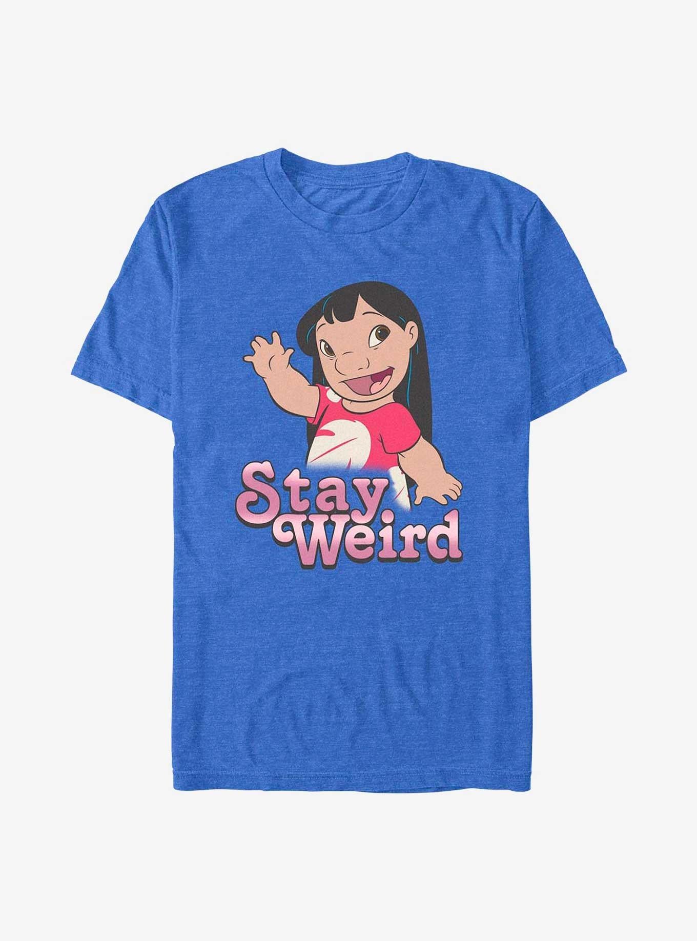 Disney Lilo & Stitch Stay Weird Lilo T-Shirt | Trending Graphic Tee For Fans
