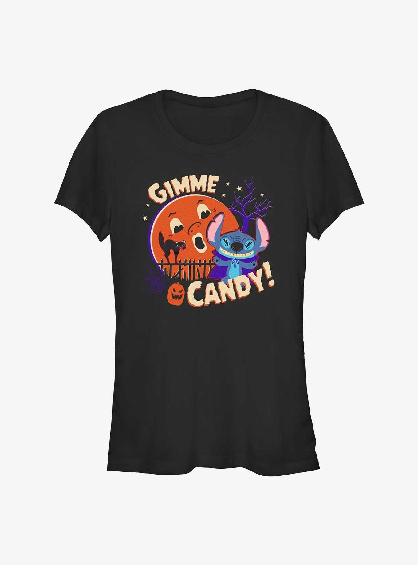 Disney Lilo & Stitch Gimme Candy Girls T-Shirt | Trending Graphic Tee For Fans