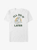 Disney Snow White and the Seven Dwarfs Sleepy Do It Later T-Shirt | Trending Graphic Tee For Fans